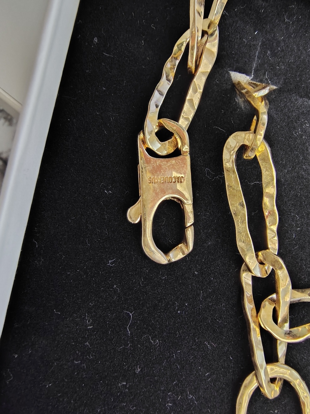NWB JACQUEMUS Gold Le Collier Chiquito Necklace - Picture 7 of 16